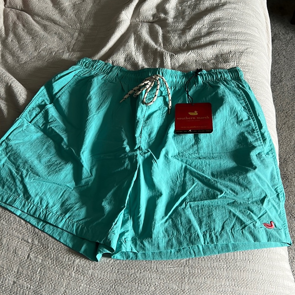 Mens Southern Marsh swim trunks never worn.